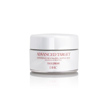 DHC Advanced Target Face Cream, Targeted Revitalizing Cream for Face and Jawline, 1.7 oz. Net Wt. (50g)