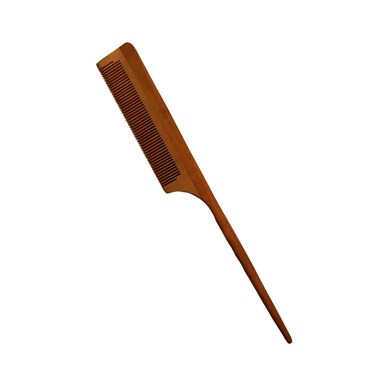 Daiso [Japanese Style] Peach Wood Natural Comb - Anti Static Hair lustrous hair can,also make oil combs. 8966