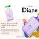 Moist Diane Natural &amp; Hydrating Hair Conditioner with Pump for Women &amp; Men, 100% Organic Treatment for Dry Damaged Hair, Japanese Conditioner with Keratin Protein, Bonheur Lavender 13.5 Fl oz/400mL
