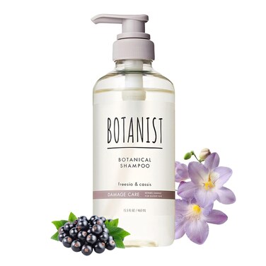 Botanist Keratin Shampoo for Damaged Hair &amp; Tangled Hair Women &amp; Men, Natural Organic Shampoo with Nano-Proteins, Camellia Seed Oil &amp; Macadamia Nut Oil, Sulfate &amp; Silicone Free, 460mL/15.5 Fl Oz