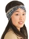 CHARM Boho Twist Turban Headband - Stretchy Cotton Hair Wrap Hairband for Women