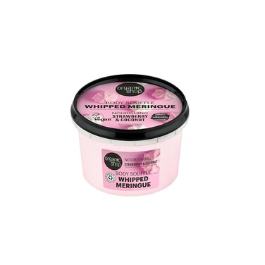 Coconut &amp; Strawberry Deep Nourishing &amp; Hydrating Body Cream, 100% Vegan &amp; Organic, Daily Moisturizer, Body, Face, Hand &amp; Foot Natural Lotion, Intensive Care &amp; Skin Restorer.