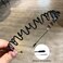 Fashion Headband for Men Women - Unisex Black Hair Band Hoop Clips, Metal Elastic Non-slip Bandeau