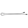 100Pcs Black Bobby Pins Black Barrette Hairstyle Tools Accessories (Black thin)