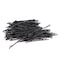 100Pcs Black Bobby Pins Black Barrette Hairstyle Tools Accessories (Black thin)
