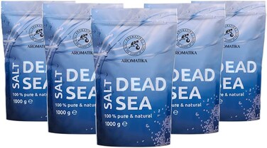 Dead Sea Salt 11 lb - 100% Pure &amp; Natural - Dead Sea Salts 5000g - 5kg - Body Care - Best Benefits for Good Sleep - Beauty - Bathing - Body Care - Wellness - Relax - Spa