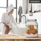 Bath Sea Salt Coconut 46 Oz (1300g) - Coconut oil for Bath Soak - Natural Sea Salt - Body Care - Beauty - Wellness - Relaxation - Aromatherapy Bath Salts - Exotic Scent