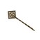 6 Retro Vintage Metal Hair Pin Bobby Pins Flower Bow Royal Square Bronze Accessories Women Girls