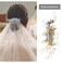 Hair Comb, Wedding Bridal Hair Clip, Rhinestone Pearl Floral Headpiece, Hair Accessories for Bridesmaid, Blue