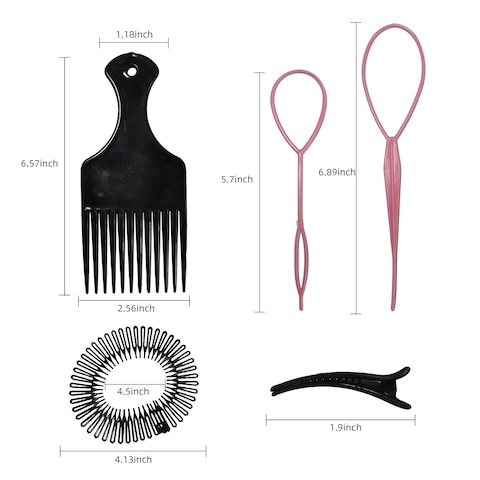 1st Choice 12 Pieces Hair Styling Comb Set Professional Styling Comb Set