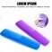 HESSION 3 Pack Coloful Hair Combs For Men Plastic Pocket Combs Fine Tooth Comb (Color 3)