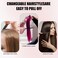 HESSION 3 Pack Coloful Hair Combs For Men Plastic Pocket Combs Fine Tooth Comb (Color 3)