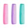 HESSION 3 Pack Coloful Hair Combs For Men Plastic Pocket Combs Fine Tooth Comb (Color 3)