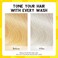 Bye Bye Yellow Purple Shampoo, Neutralizes Brass &amp; Yellow Tones, Sulfate Free, For Color Treated, Blonde, Bleached, Highlighted Brown or Silver Hair, 11. 83 Fl Oz