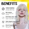 Bye Bye Yellow Purple Shampoo, Neutralizes Brass &amp; Yellow Tones, Sulfate Free, For Color Treated, Blonde, Bleached, Highlighted Brown or Silver Hair, 11. 83 Fl Oz