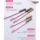 by Mary Quant Japanese 3-in-1 Eyebrow Liner Kit (Pencil, Powder &amp; Brush) for Long-wearing Brow Powder and Bursh for Smuge-free Eye Makeup, BR002 Natural Brown 0.02 fl oz