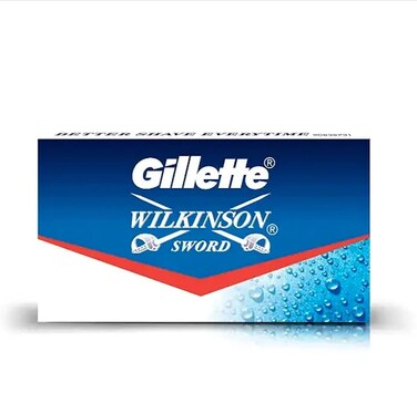 New 100 pc Gillette Wilkinson Sword Razor Blades Double Edge Safety Razor Blade
