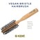 Kent V04 Vegan Boar Bristle Hair Brush, Eco Friendly Round Brush and Blow Out Brush Ideal for Creating Curls, Adding Volume and Root Lift (45mm)