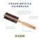 Kent V04 Vegan Boar Bristle Hair Brush, Eco Friendly Round Brush and Blow Out Brush Ideal for Creating Curls, Adding Volume and Root Lift (45mm)