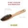 Kent V05 Vegan Boar Bristle Hair Brush and Beard Brush for Men, Eco Friendly Bristle Brush for Smoothing Hair, Taming Beards and Mustaches (Large)
