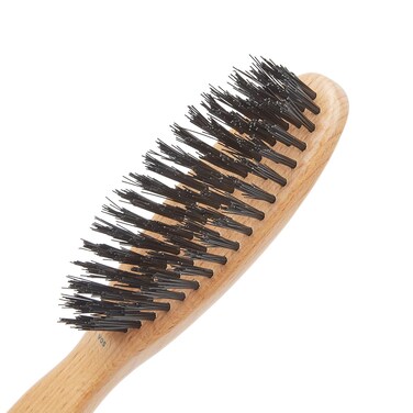 Kent V05 Vegan Boar Bristle Hair Brush and Beard Brush for Men, Eco Friendly Bristle Brush for Smoothing Hair, Taming Beards and Mustaches (Large)