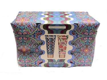 Heathcote &amp; Ivory Love Revival Bodycare Duo Mandala Bag Wash &amp; Hand Cream