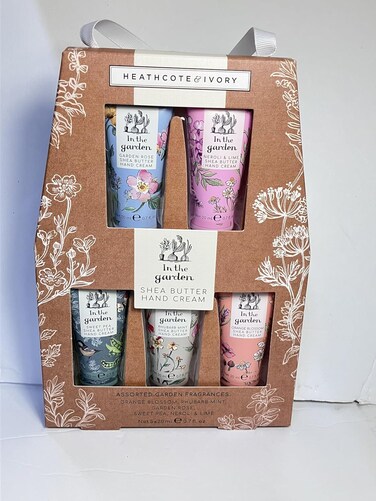 Heathcote &amp; Ivory In The Garden Assorted Hand Cream Set 5 x 20ml
