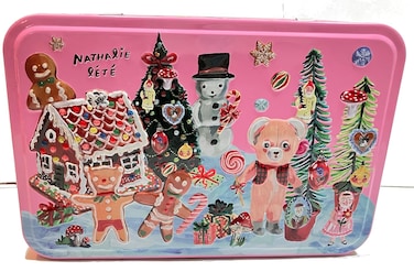Heathcote &amp; Ivory Nathalie Lete Forest Folk Holiday Body Treats Tin Cream &amp; Wash