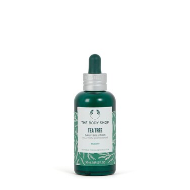 The Body Shop Tea Tree Daily Solution Serum - Purifying - For Oily, Blemished Skin - 1.69 Fl Oz