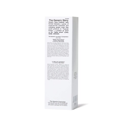Generic Value Products Clear Complexion Charcoal Mud Mask Compare to Clearing Treatment