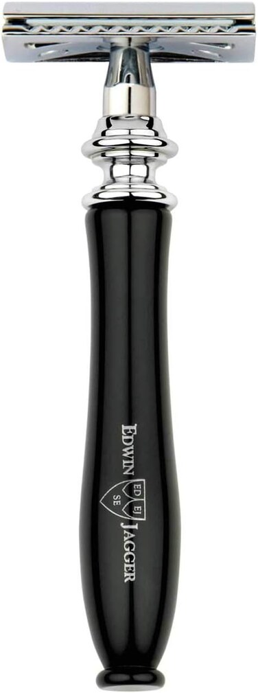 Edwin Jagger Chatsworth Traditional Safety Razor (Imitation Ebony)