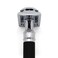 Edwin Jagger DES86RCBLAMZ Short Handled Classic Double Edge Manual Eco-Friendly and Reusable Safety Razor for Men and Women for Shaving Cream or Soap Fits All DE Razor Blades (Black Rubber Coated)