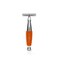 Edwin Jagger Chrome DE Safety Razor- Diffusion 36 Series (Orange)