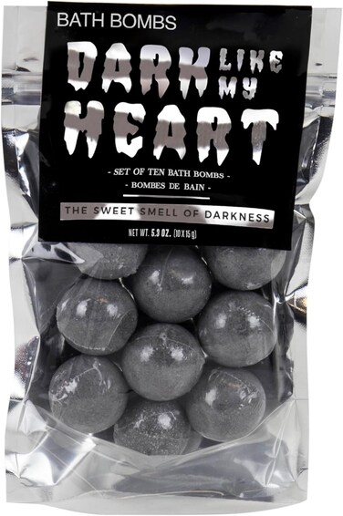 Gift Republic Like My Heart Black Bath Bombs GR450126