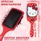 Hello Kitty Detangle Hair Brush for Women, Teenagers, and Girls, Kawaii Hair Accessories - Cute Gifts for Her (Hello Kitty Brush &amp; Accessories)