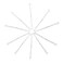 Dofash 5Waves Bobby Pins White Hair Pins 5CM/2IN Hairpins Decorative Hair Accessories for Women Wedding, White Gray Hair - 60 Count/Card