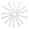 Dofash 5cm Waves Silver Long Bobby Pins for Thick Hair Pins for Women Bulk Hair Pins Mini Bobby Pins Large Package Gray White Hair 260 Count