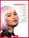 Smiffys Manic Panic&reg; Misty Rainbow&trade; Glam Doll&trade; Wig Long Bob Wig, Heat Styleable, Officially Licensed Manic Panic Fancy Dress, Adult Dress Up Wigs