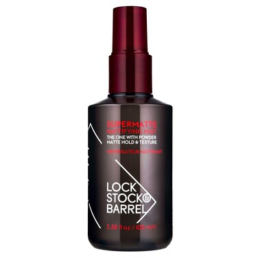 Lock Stock &amp; Barrel Supermatte Hair Mattifying Mist For Men 100 ml