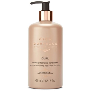 Grow Gorgeous Curl Conditioner 400ml - With Cocoa and Shea Butter for Smooth, Manageable, Bouncy curls - Vegan