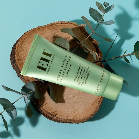 Emma Hardie 30ml Midas Touch Revitalising Face Cream with Hyaluronic Acid and Vit E, Improves Firmness &amp; Elasticity, Increases Hydration &amp; Tightens, Suitable for Sensitive Skin, Vegan &amp; Cruelty Free