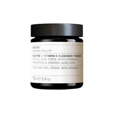 Evolve Organic Beauty - Natural Enzyme + Vitamin C Cleanser Powder   Small Batch, Vegan Clean Beauty (2.4 oz   70 ml)