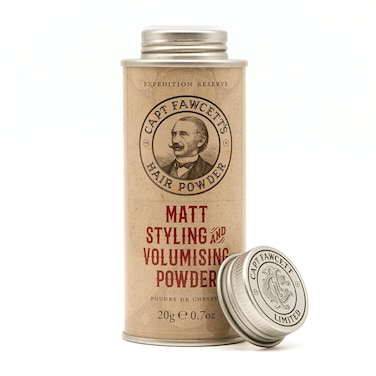 CAPTAIN FAWCETT Expedition Reserve Matt Styling &amp; Volumising Hair Powder 0.4oz   Instant Volume &amp; Texture   Lightweight &amp; Residue-Free