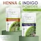 Davis Finest Indigo Powder for Hair Dye, Natural Black Henna Hair Colour, Chemical-Free, Ammonia-Free Hair/Beard Dye 100g