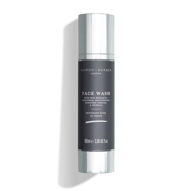 Daimon Barber Age Defence Face Wash, Mens Repairing Non-Drying FaceWash to Enhance Skin Texture and Tone, 72 Hours Of Hydration 100ml