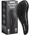 Lily England Hair Brush for Men - Smooth Mens Brush for Curly, Thick, Straight &amp; Natural Hair - Lightweignt Detangler Brush with Flexible Bristles - Black Hairbrush for Man with Wet &amp; Dry Hair