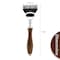 Mens Shaving Razor with Wood Handle Perfect Razor