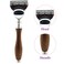 Mens Shaving Razor with Wood Handle Perfect Razor