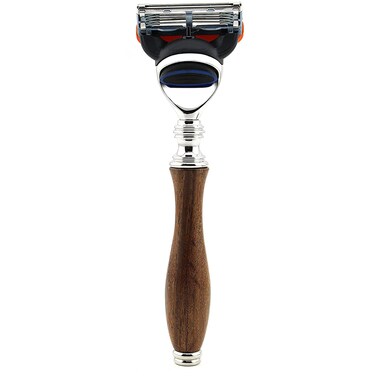 Mens Shaving Razor with Wood Handle Perfect Razor