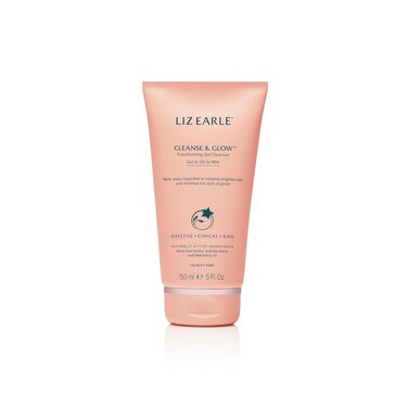 Liz Earle Cleanse &amp; Glow Transforming Gel Cleanser - Gentle Cleanser Face Wash &amp; Makeup Remover - Helps Minimize the Appearance of Pores and Reveals Luminous, Glowing Skin (150ml)